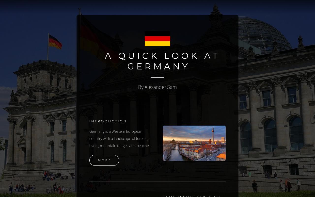 Carrd profile picture for @germany
